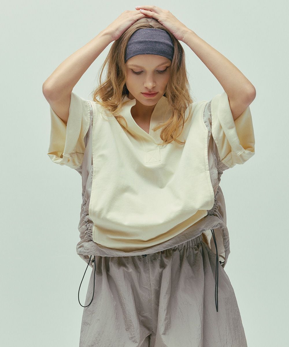 ESSENTIAL / 鹿の子ワッシャードッキングポロ(SALE) TOPS Night STORE