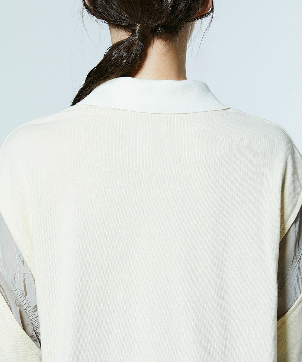 ESSENTIAL / 鹿の子ワッシャードッキングポロ(SALE) TOPS Night STORE