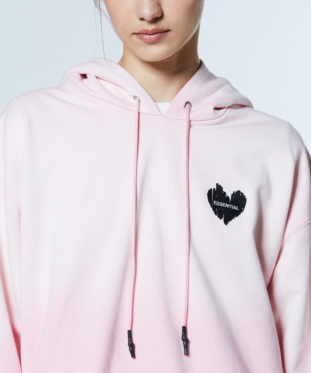 ESSENTIAL / 裏毛ケミカルスノーパーカー TOPS Night STORE | ダブル