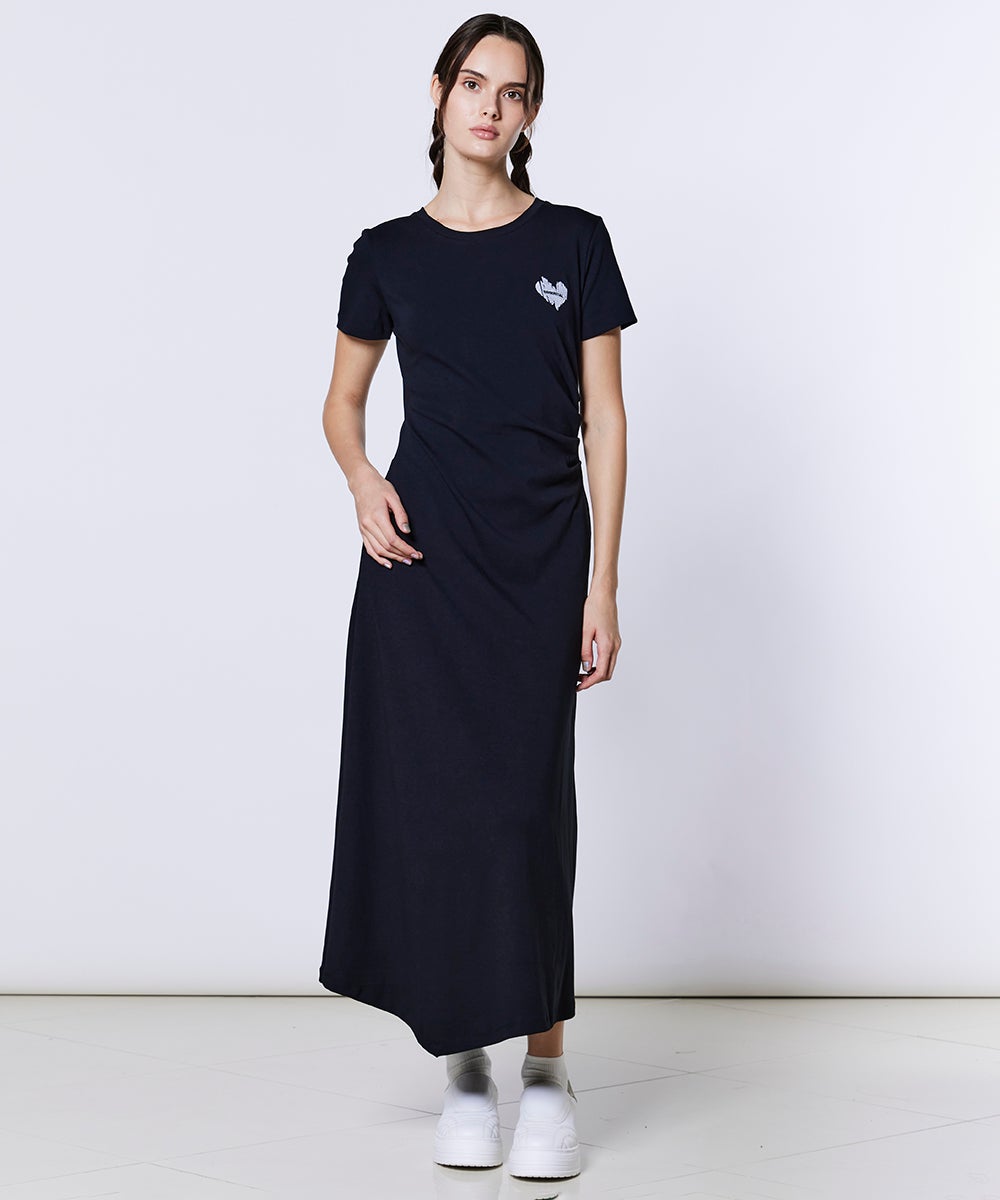 DSQUARED2★【新品】ロゴワンピース ESSENTIAL / ウエストサイドタックワンピース DRESS Night STORE