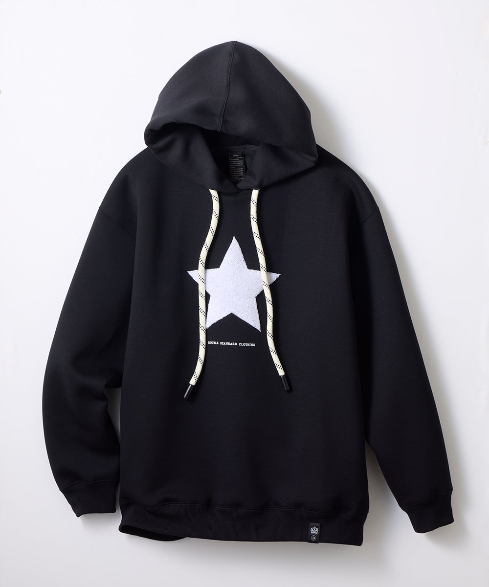 D/him スター刺繍 ダンボールニットパーカー（WEB限定） TOPS Night