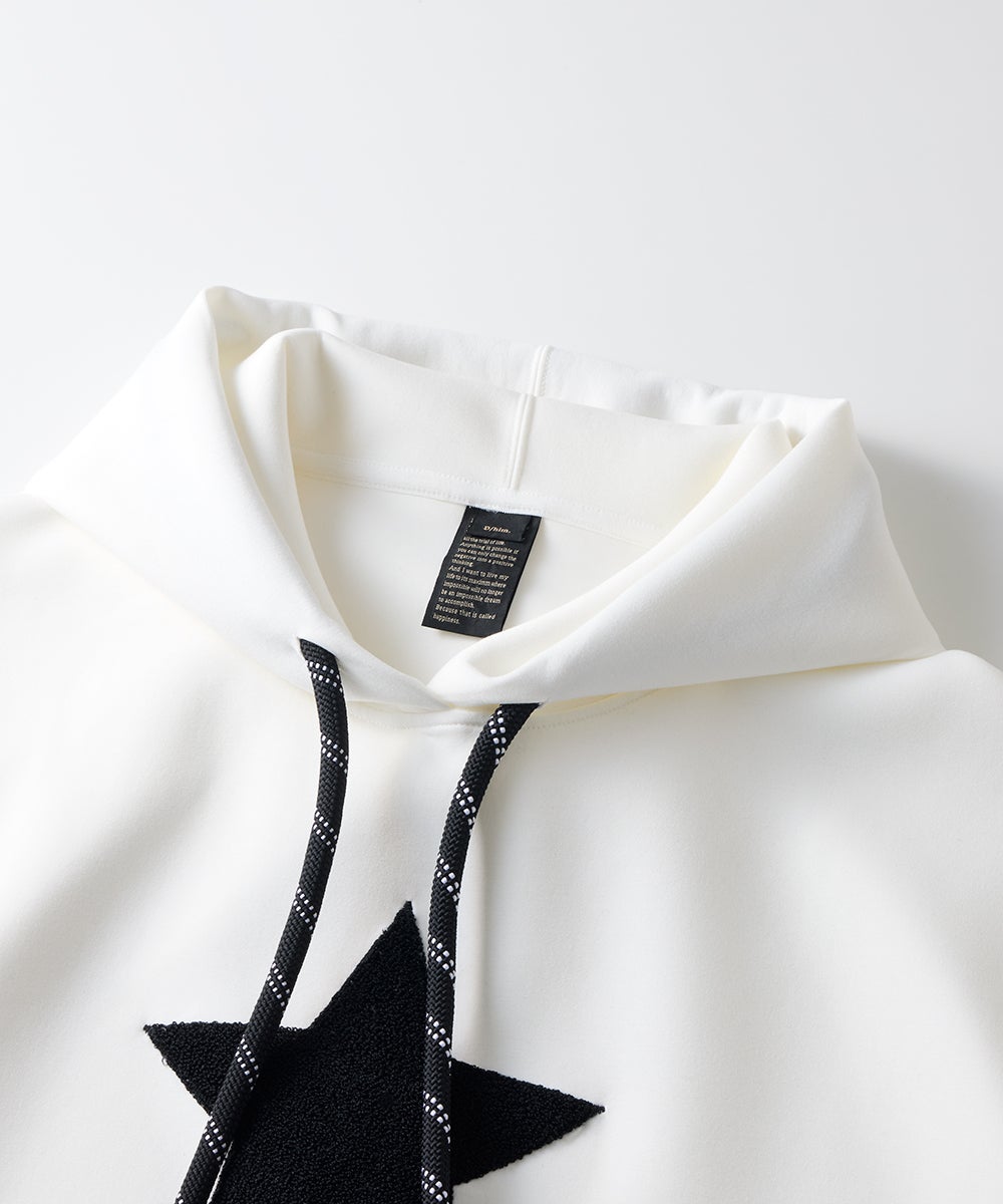 D/him スター刺繍 ダンボールニットパーカー（WEB限定） TOPS Night