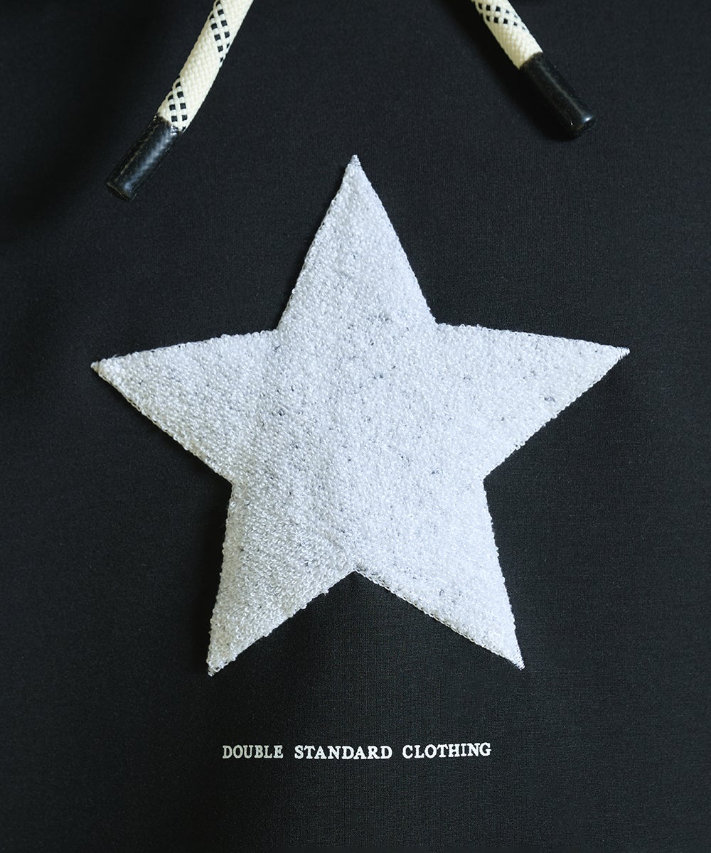 D/him スター刺繍 ダンボールニットパーカー（WEB限定） TOPS Night