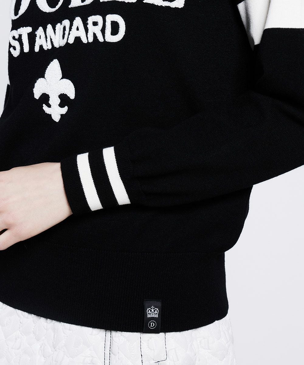 DSC / SNOWY ロゴ刺繍ニット TOPS Night STORE | ダブルスタンダード