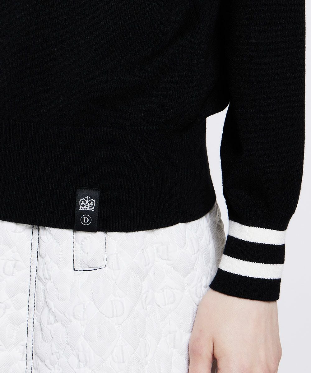 DSC / SNOWY ロゴ刺繍ニット TOPS Night STORE | ダブルスタンダード