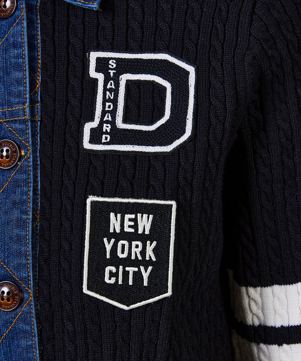 DSC / ドッキングデニムニット TOPS Night STORE | ダブルスタンダード