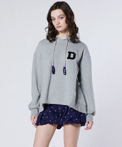DSC / Dロゴワッペン 裏毛フーディー TOPS Night STORE | ダブル 