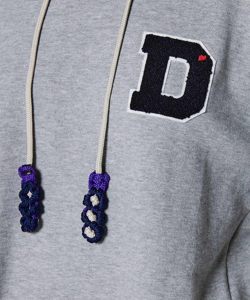 DSC / Dロゴワッペン 裏毛フーディー TOPS Night STORE | ダブル