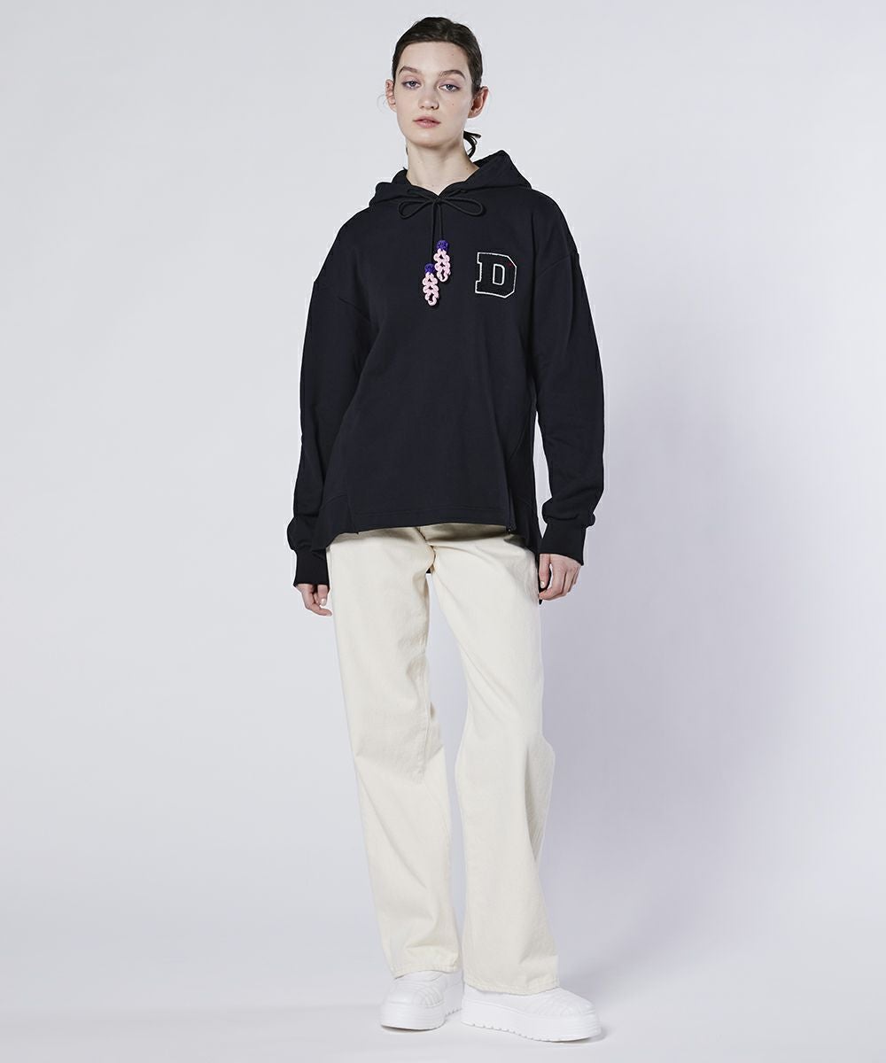 DSC / Dロゴワッペン 裏毛フーディー TOPS Night STORE | ダブル