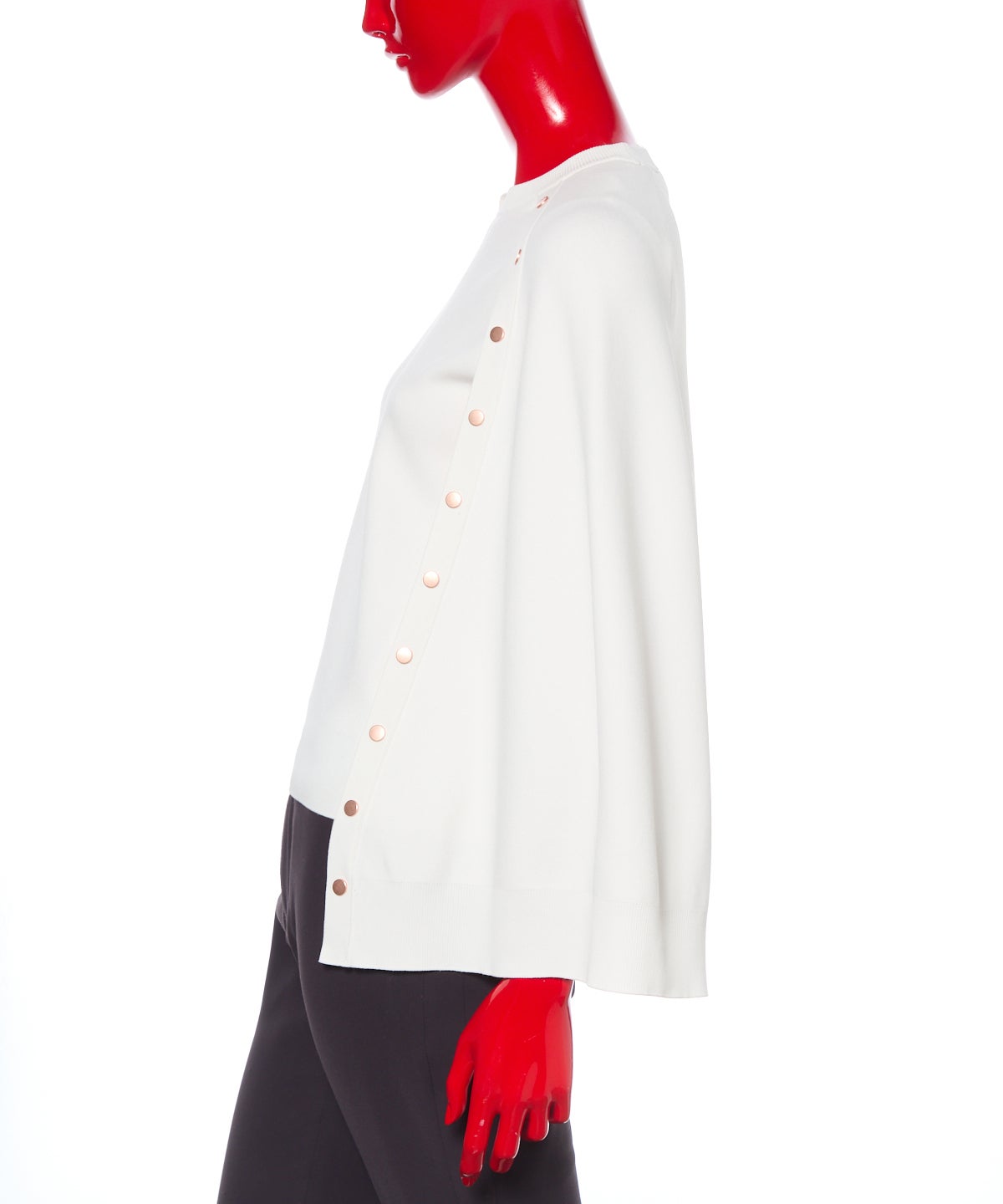 AKKO×Sov. ボタンアレンジニットケープ 新品 2026完売商品 AKKO×Sov. / ボタンアレンジニットケープ(WEB限定) TOPS Night STORE