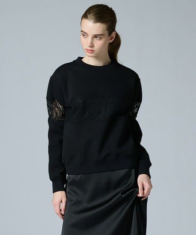 Sov. / レースダンボールニットプルオーバー(WEB限定) TOPS Night 