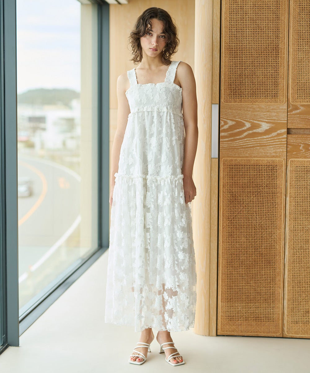 ホワイト×ミモザ