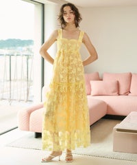 ペールイエロー×ミモザ