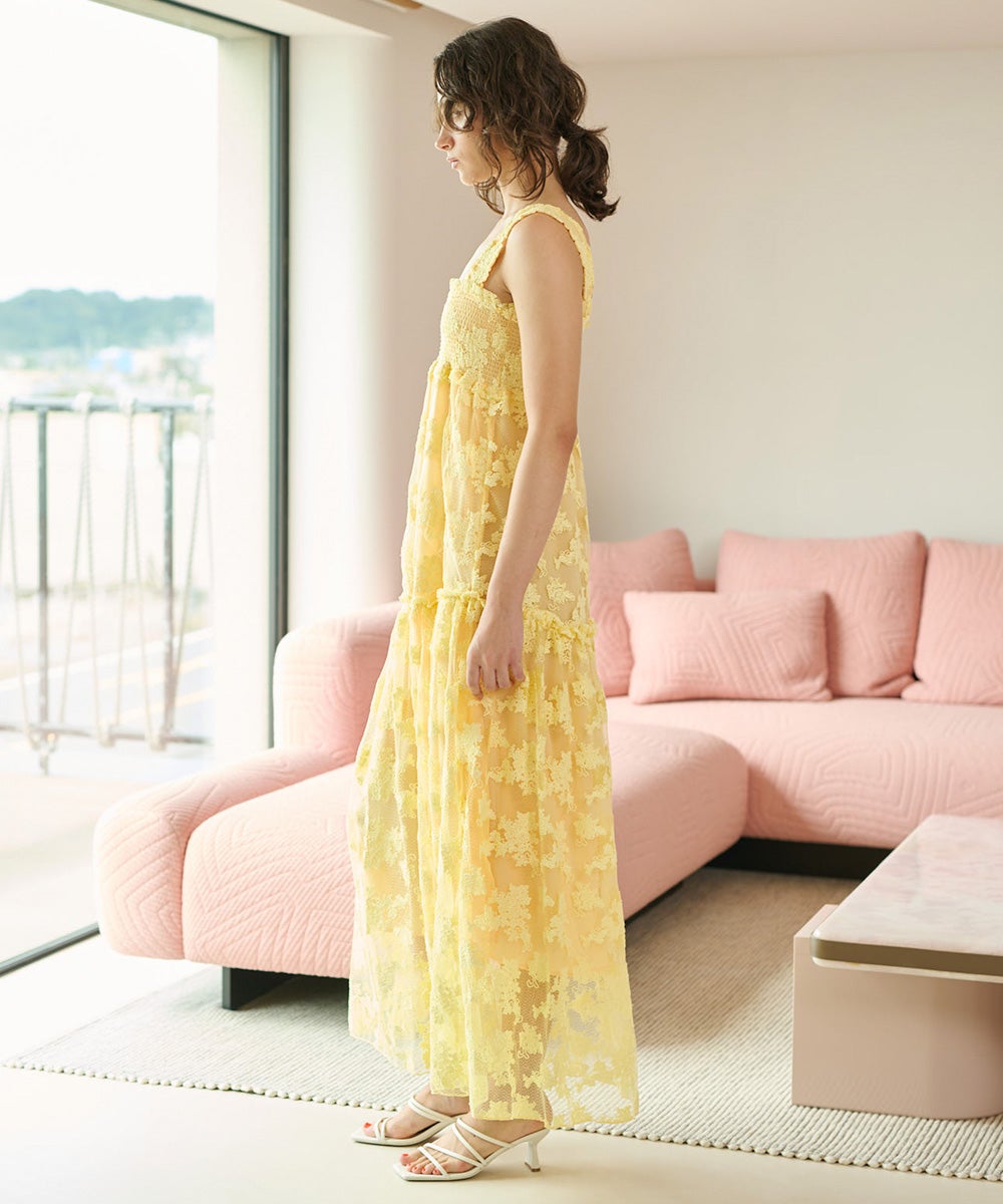 CORCOVADO / コード刺繍レースドレス DRESS Night STORE | ダブル