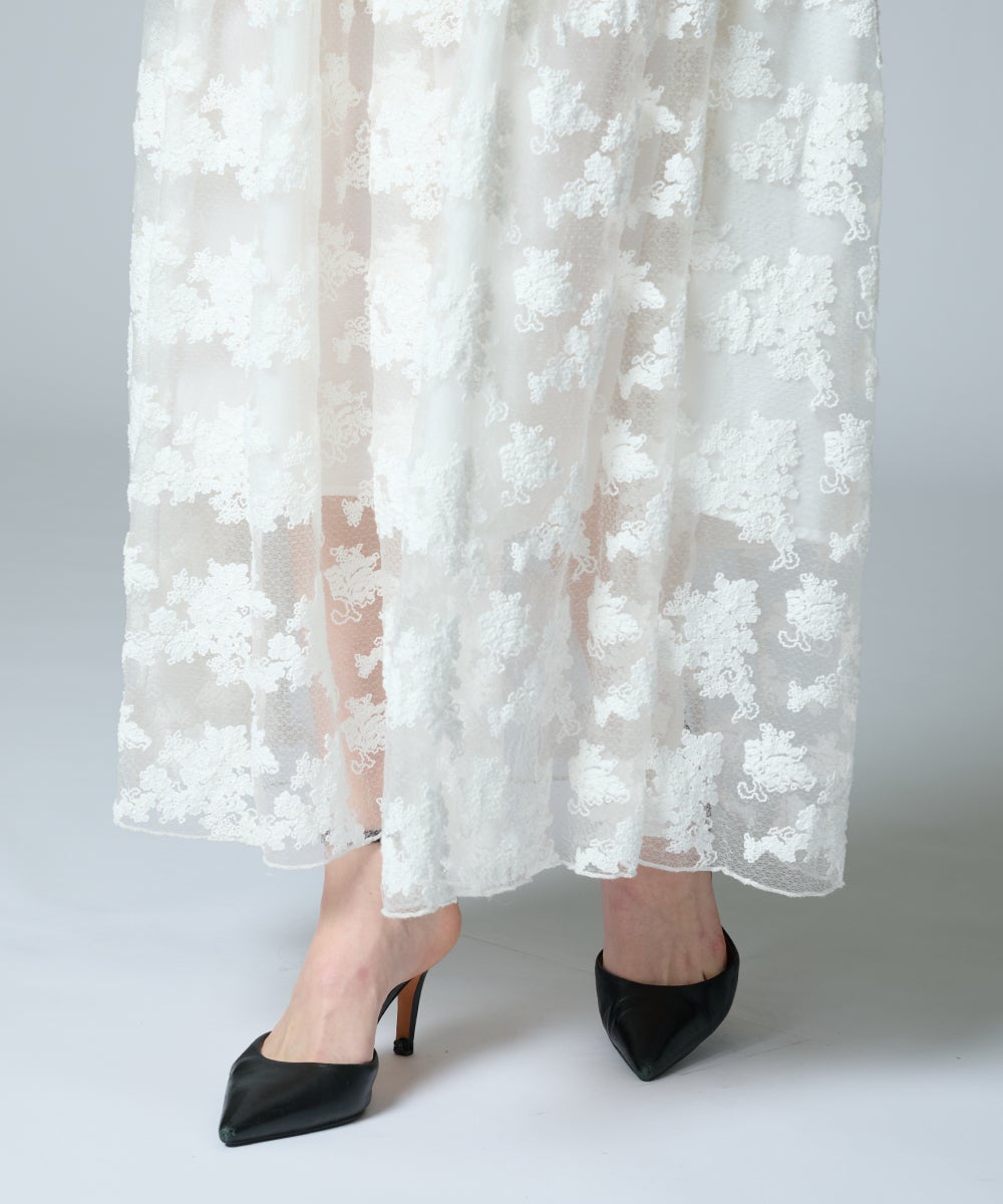 CORCOVADO / コード刺繍レースドレス DRESS Night STORE | ダブル