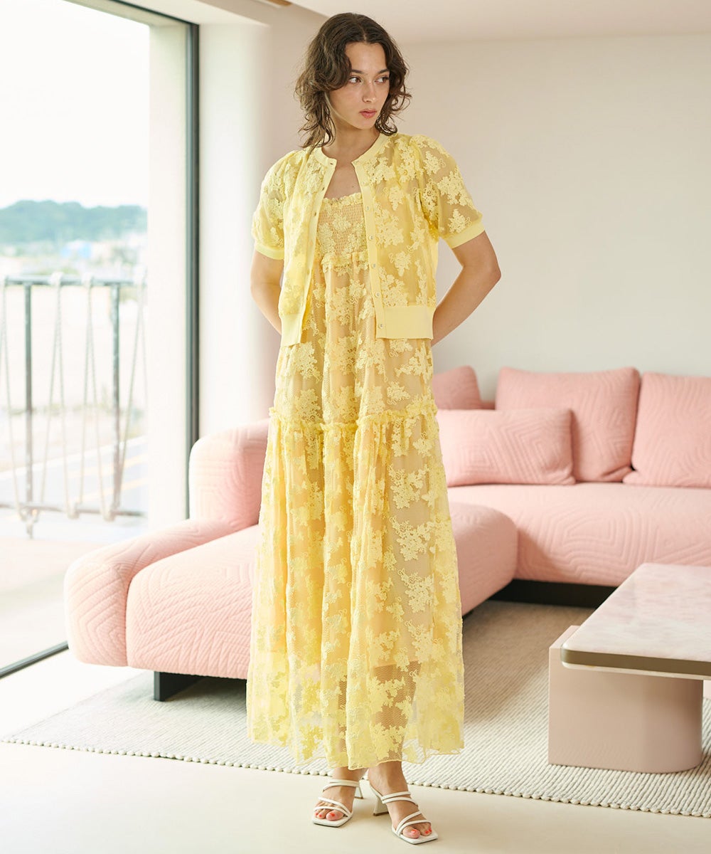 CORCOVADO / コード刺繍レースドレス DRESS Night STORE | ダブル