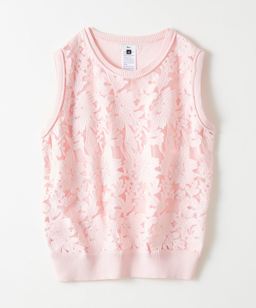 Sov. / レースニットベスト TOPS Night STORE | ダブルスタンダード