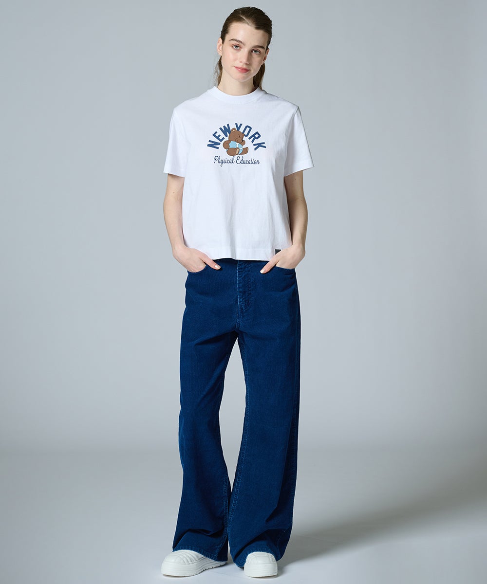 Champion×DSC / NY Bear Print T-Shirt(SALE) TOPS Night STORE
