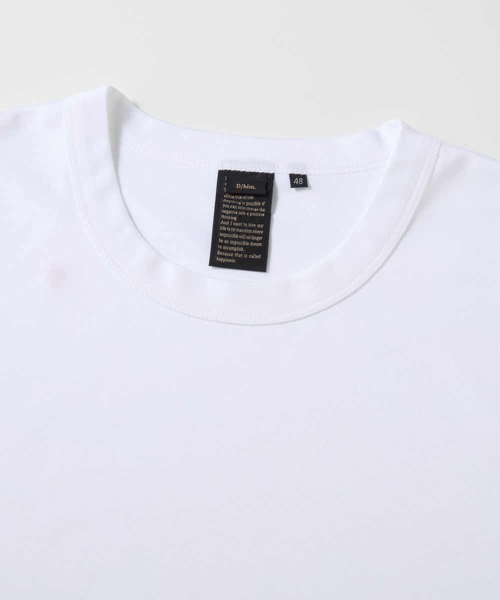 D/him スーピマコットンTシャツ TOPS Night STORE | ダブル