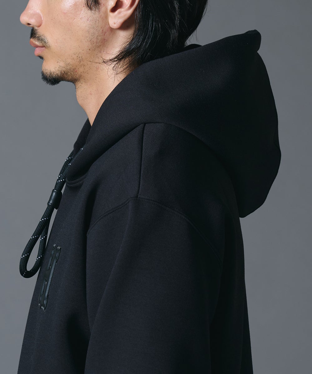 D/him H刺繍立体ロゴダンボールニットパーカー TOPS Night STORE