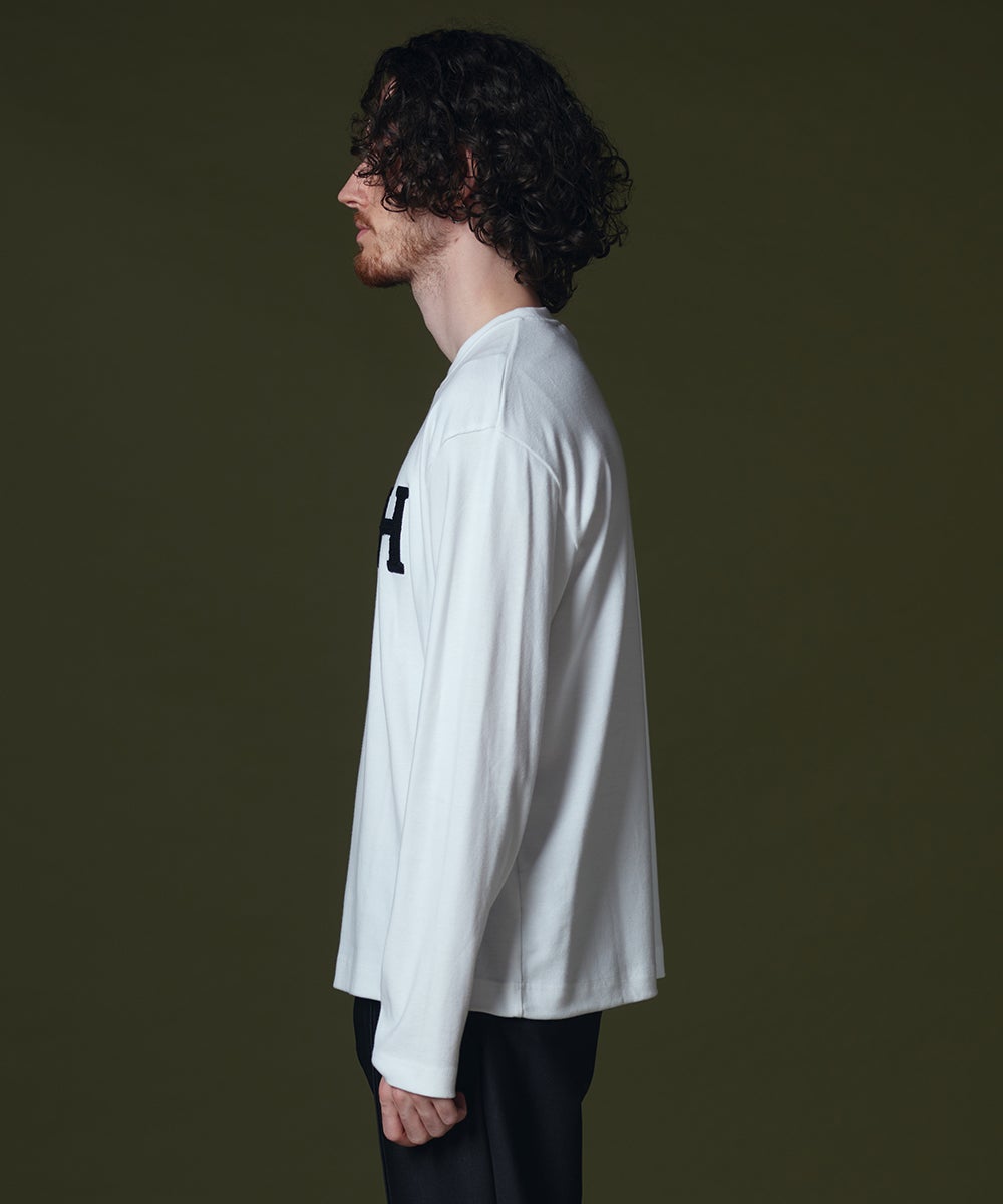 D/him H刺繍フライスロンT TOPS Night STORE | ダブルスタンダード