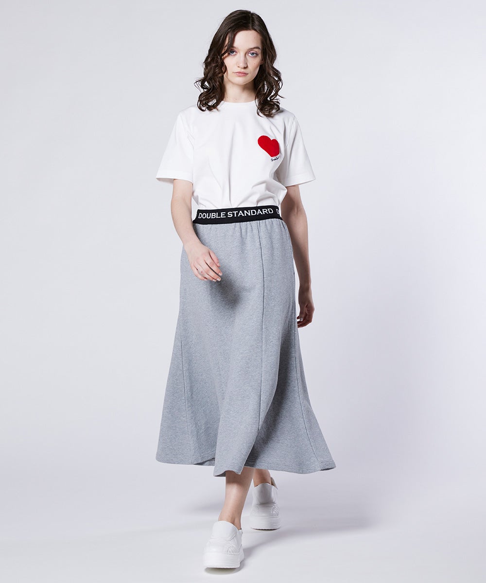 DSC / ハートワッペン 天竺Tシャツ TOPS Night STORE | ダブル