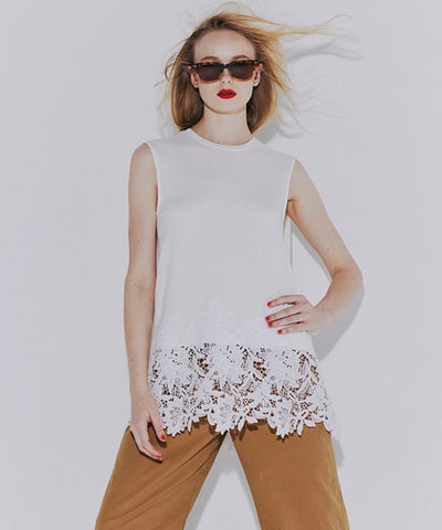 Sov. / レースドッキングノースリカットソー TOPS Night STORE 