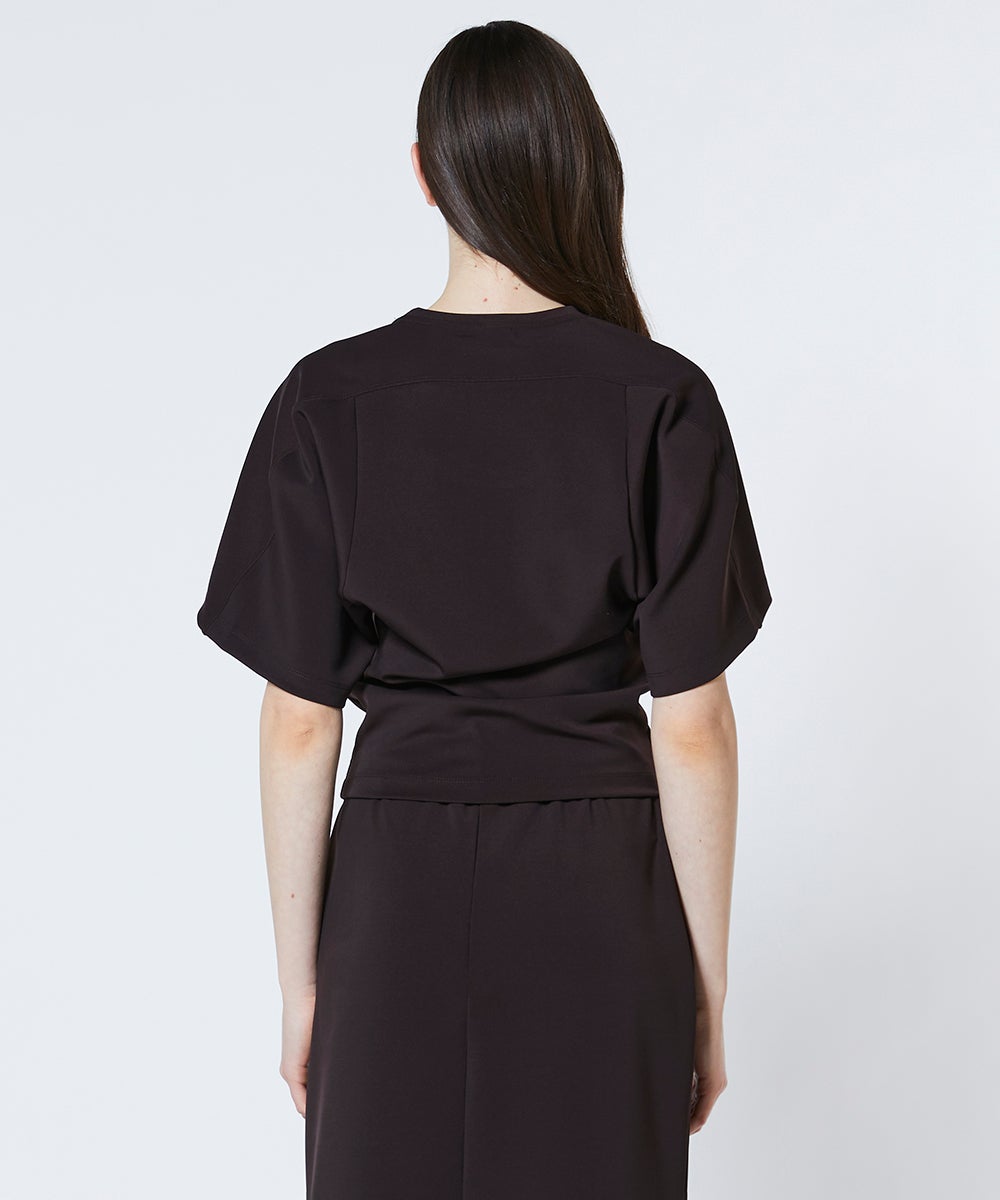 Sov. / マットダンボールストレッチ ラグランプルオーバー TOPS Night
