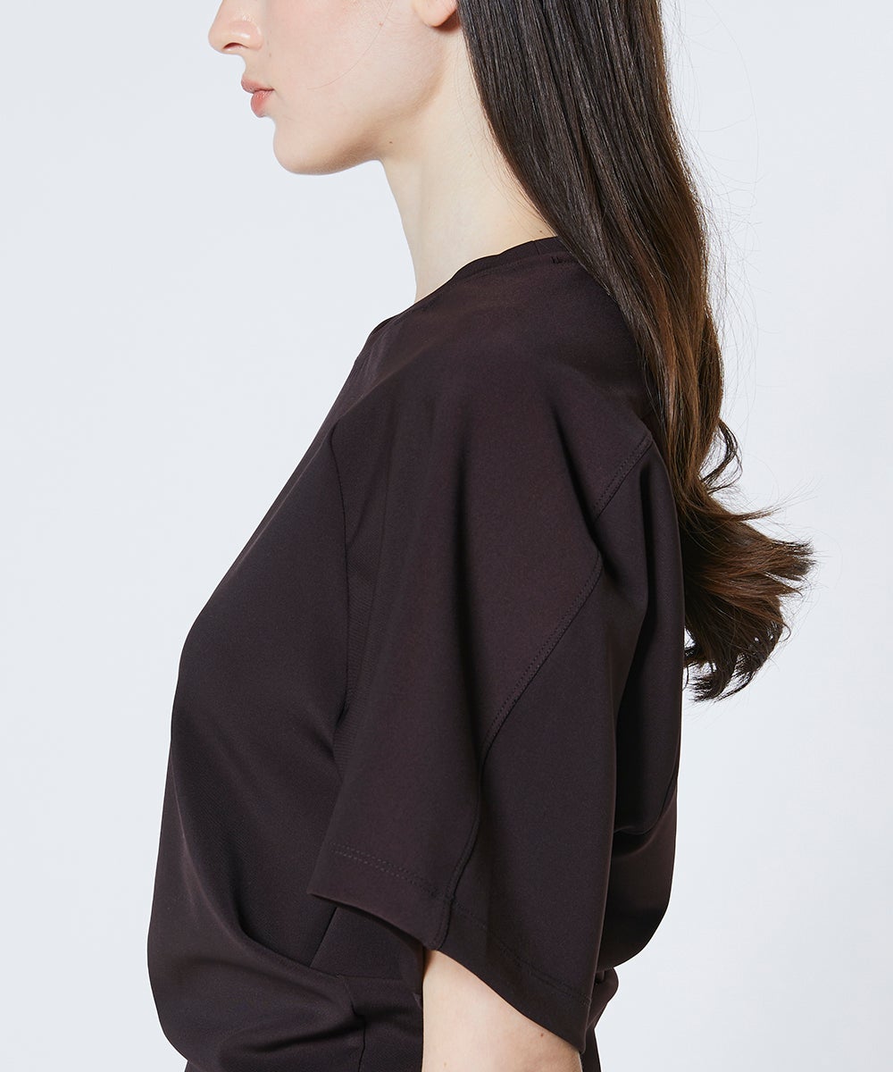 Sov. / マットダンボールストレッチ ラグランプルオーバー TOPS Night