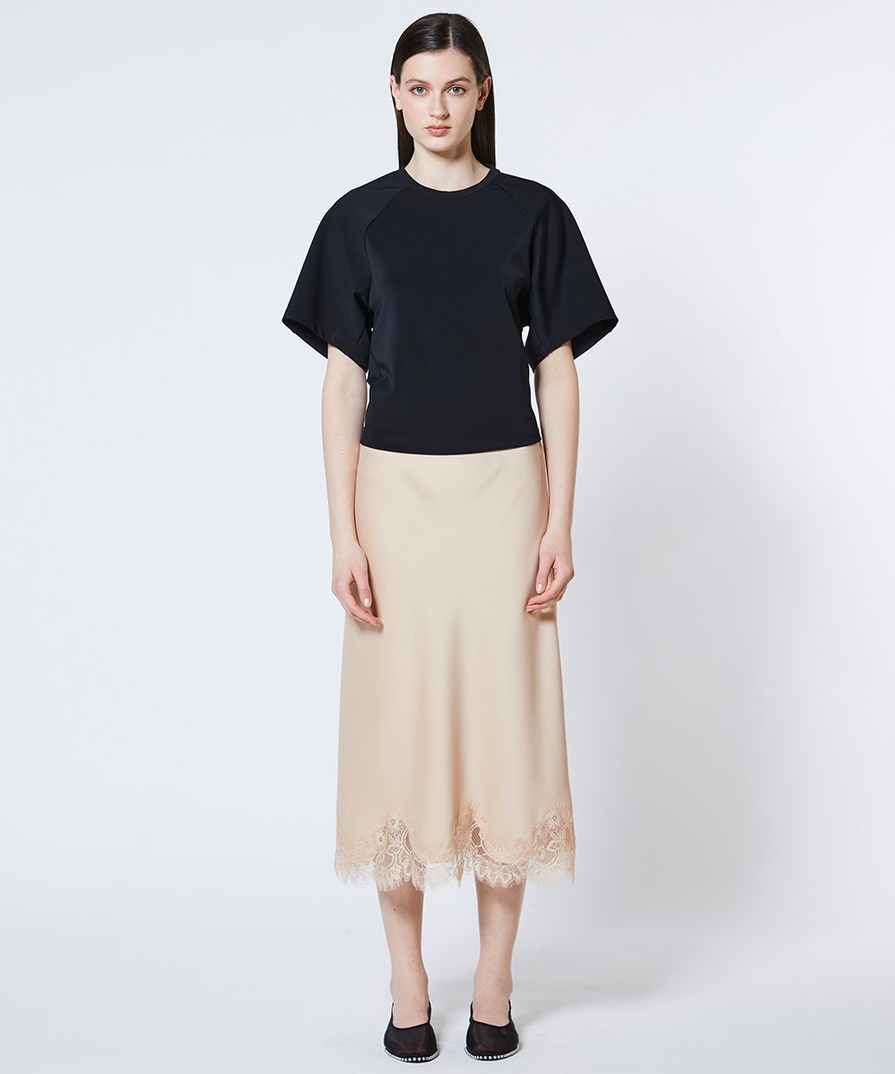 Sov. / マットダンボールストレッチ ラグランプルオーバー TOPS Night