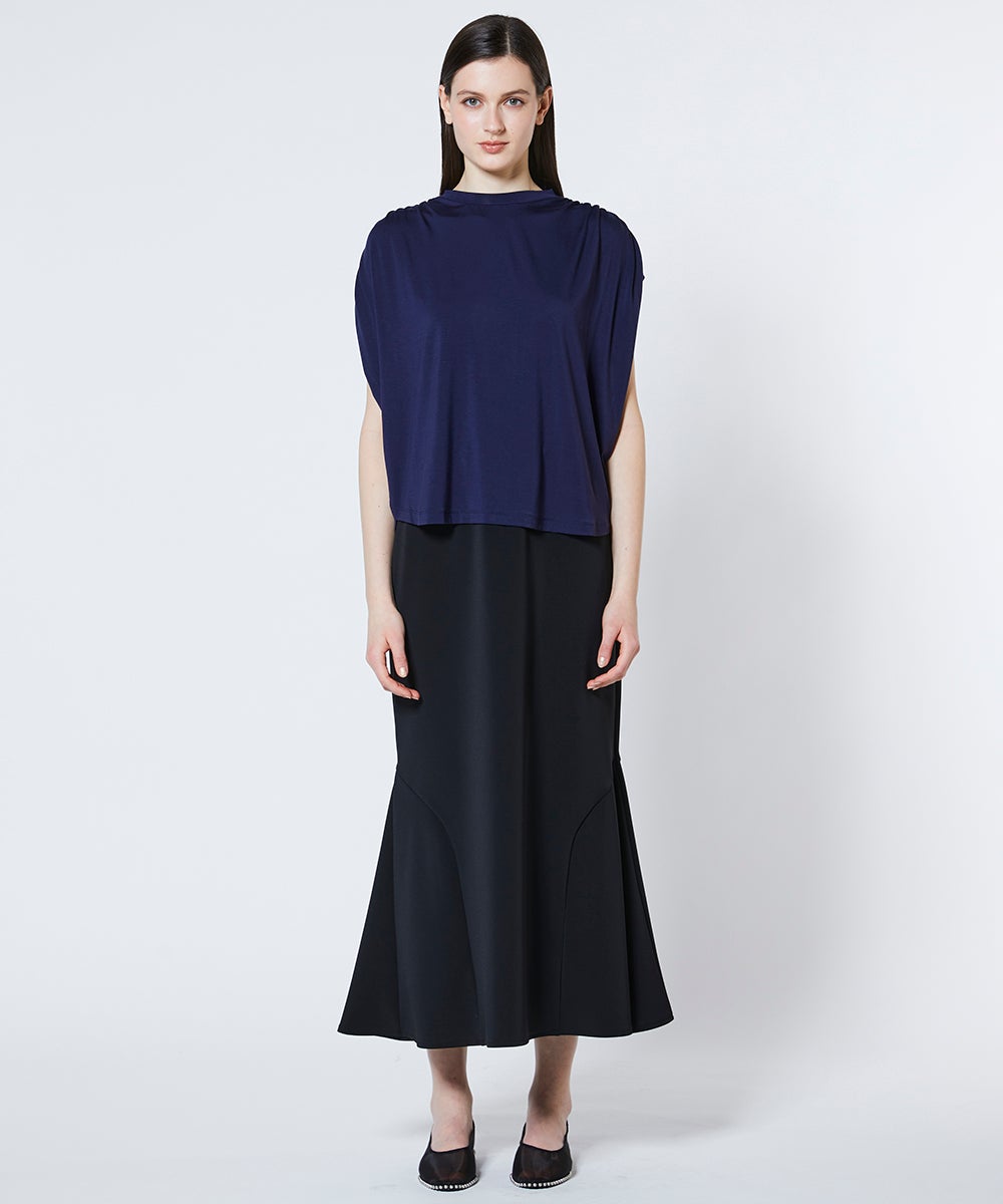 Sov. / ベア天竺ギャザーカットソー(SALE) TOPS Night STORE | ダブル