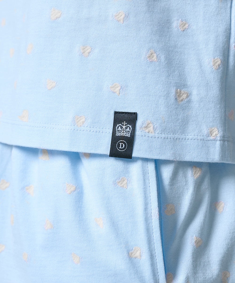 DSC / ハートカット ジャガードトップス(SALE) TOPS Night STORE