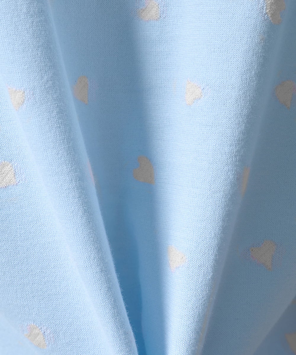 DSC / ハートカット ジャガードトップス(SALE) TOPS Night STORE
