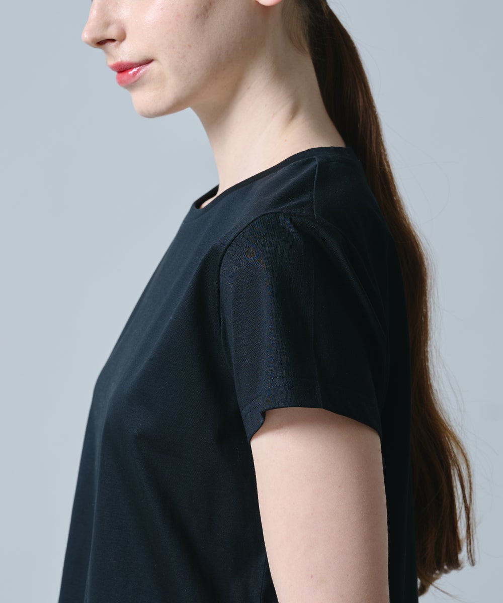 DSC / アシンメトリードットチュールTシャツ TOPS Night STORE