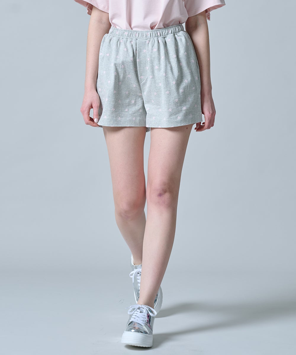 グレー×ピンク