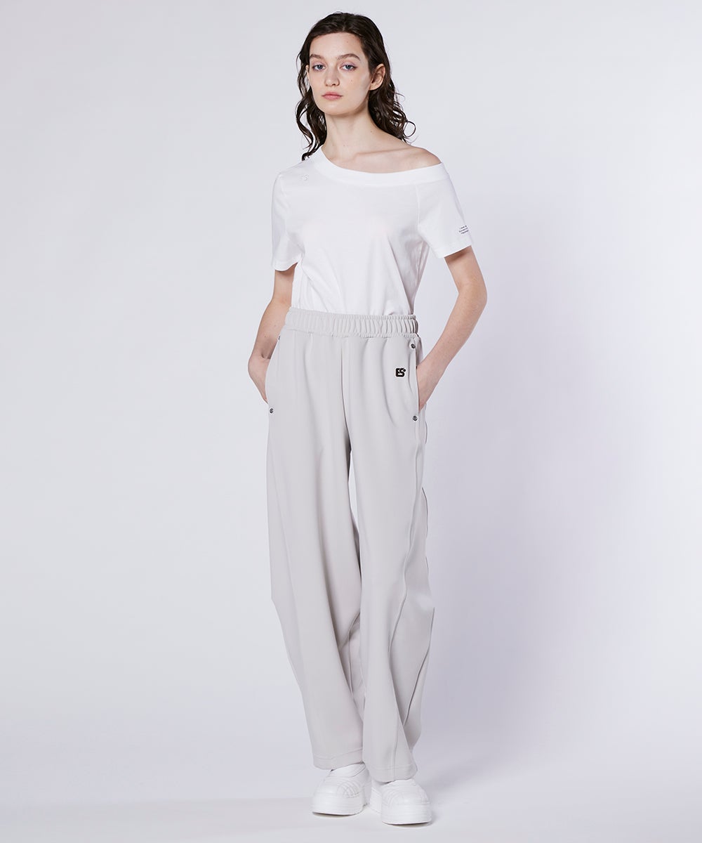 ESSENTIAL / 天竺ワンショルダーTシャツ TOPS Night STORE | ダブル