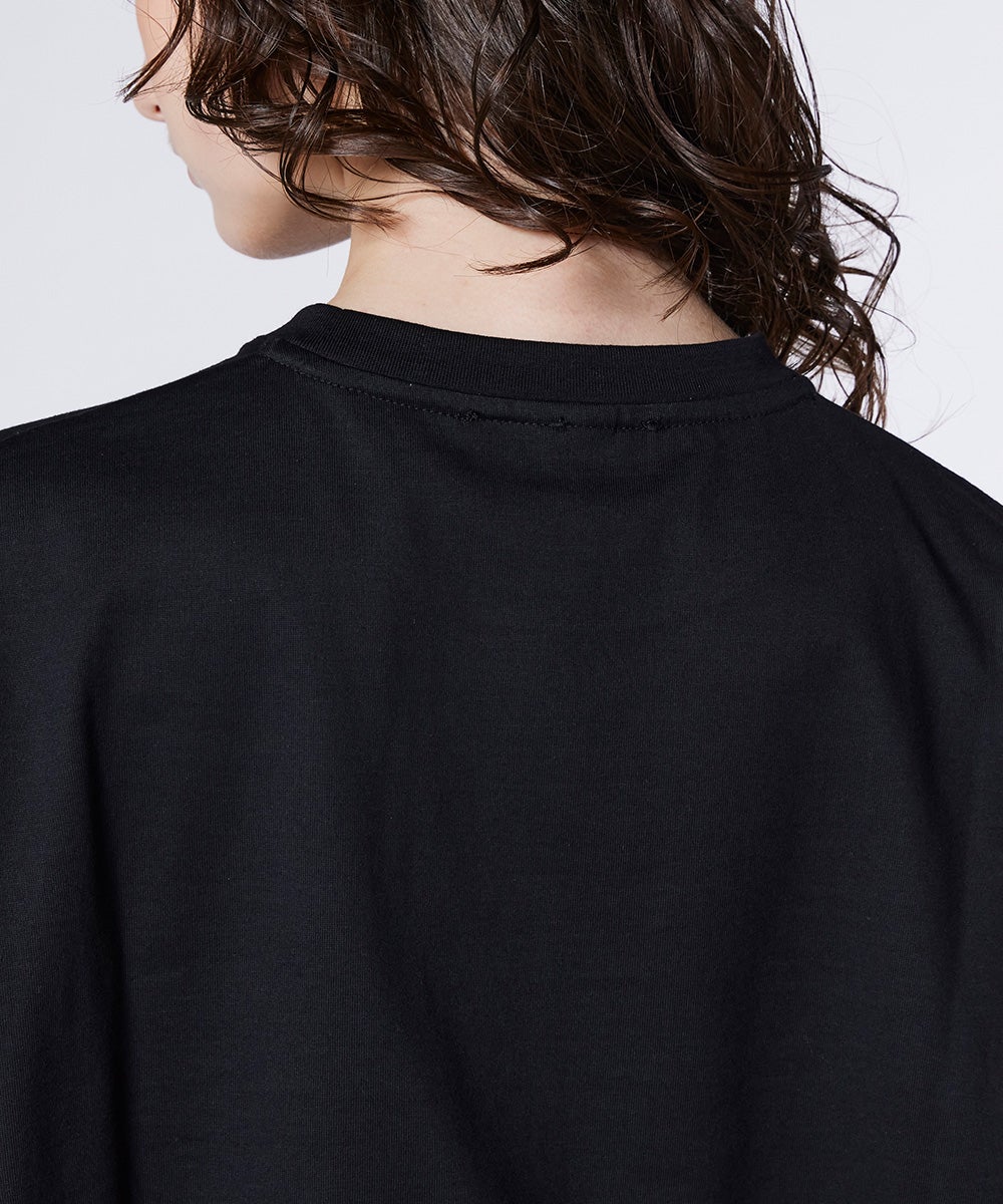 ESSENTIAL / シングルジャージ袖ラインレースTシャツ TOPS Night STORE