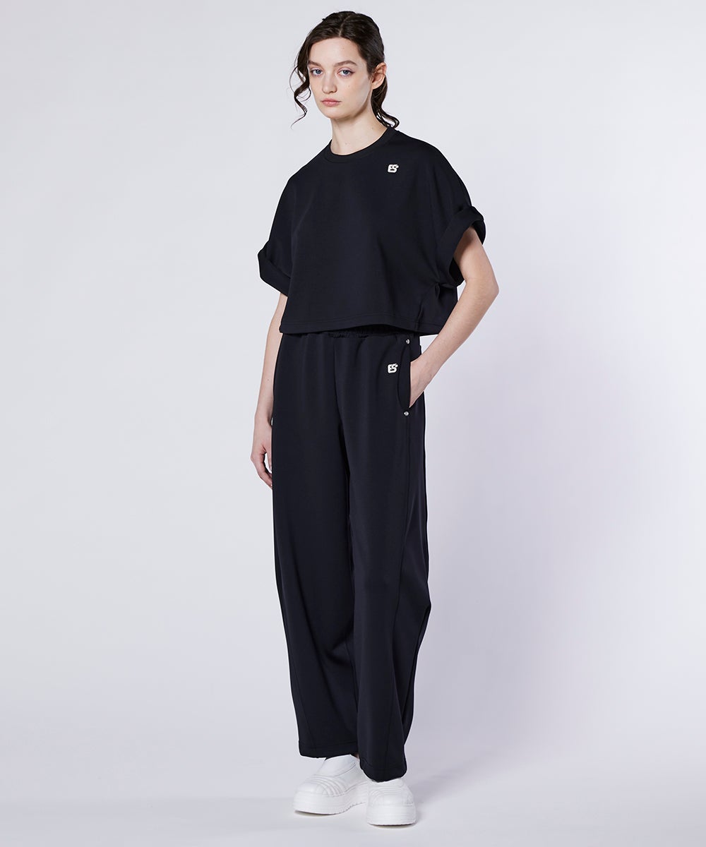 ESSENTIAL /ダンボール切り替えカーブパンツ BOTTOMS Night STORE