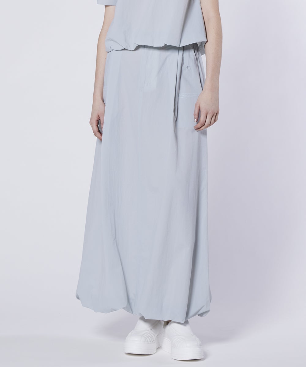 ESSENTIAL / ナイロンタフタロングスカート BOTTOMS Night STORE