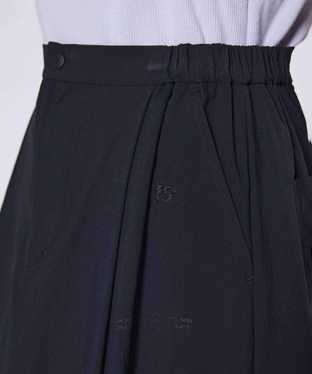 ESSENTIAL / ナイロンタフタロングスカート BOTTOMS Night STORE