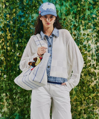 DSC / バックロゴシースルーブルゾン OUTERS Night STORE | ダブル 