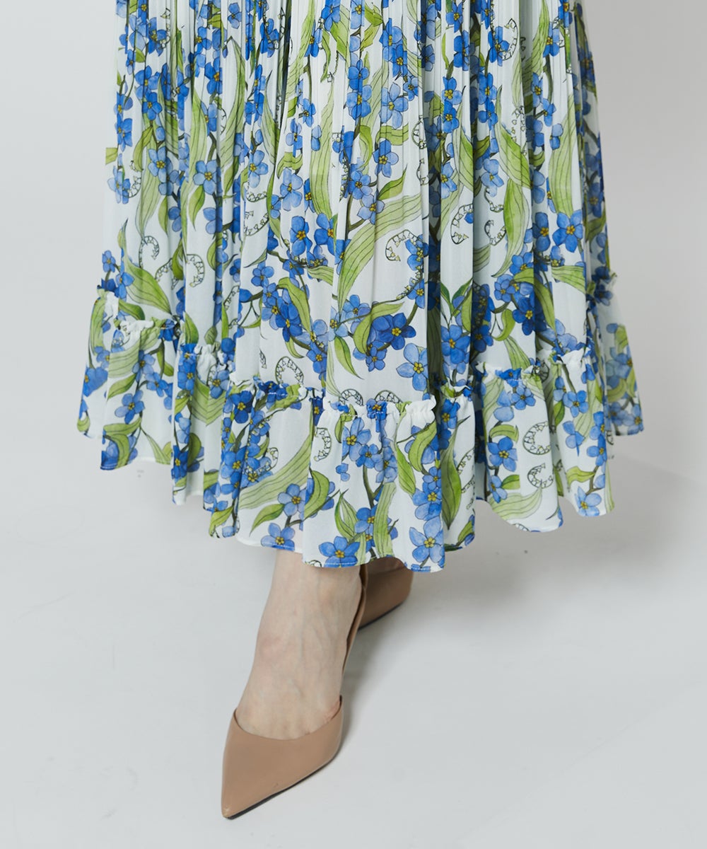 新品　ダブルスタンダードクロージング Sov.フラワープリントスカート　花柄 DOUBLE STANDARD CLOTHING(ダブルスタンダードクロージング) Sov