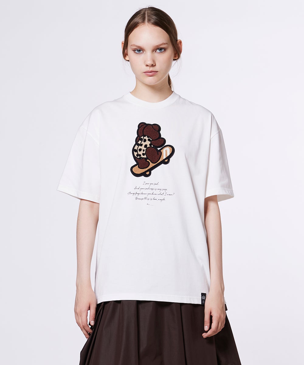 DSC / スケボーベアTシャツ （WEB限定） TOPS Night STORE | ダブル
