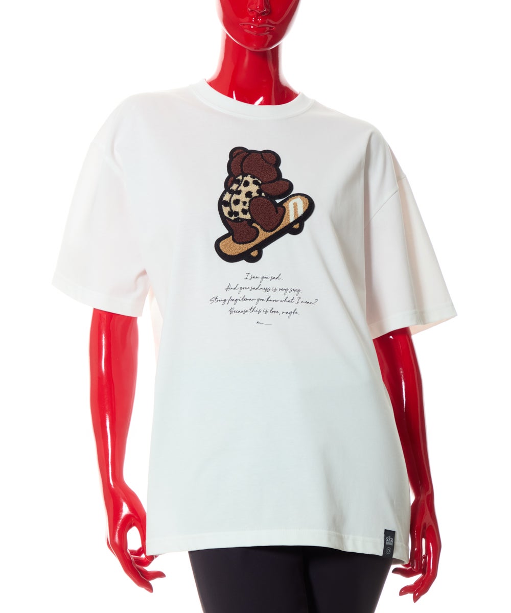 DSC / スケボーベアTシャツ （WEB限定） TOPS Night STORE | ダブル