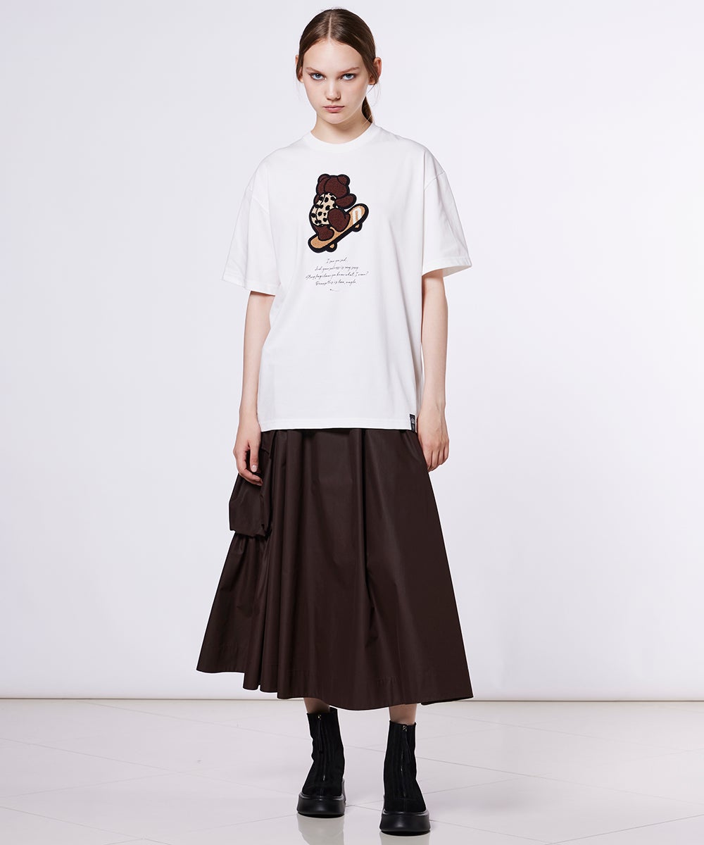 DSC / スケボーベアTシャツ （WEB限定） TOPS Night STORE | ダブル