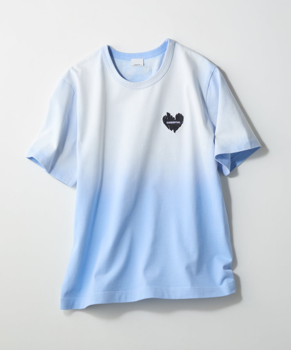 ESSENTIAL / ヘビー天竺 グラデーションTシャツ（WEB限定） TOPS Night