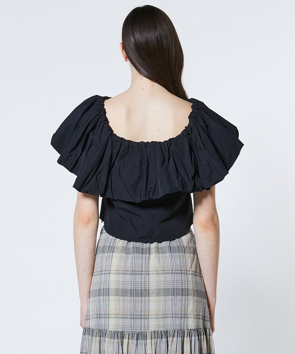 Sov. / ボリュームオフショルトップス TOPS Night STORE | ダブル