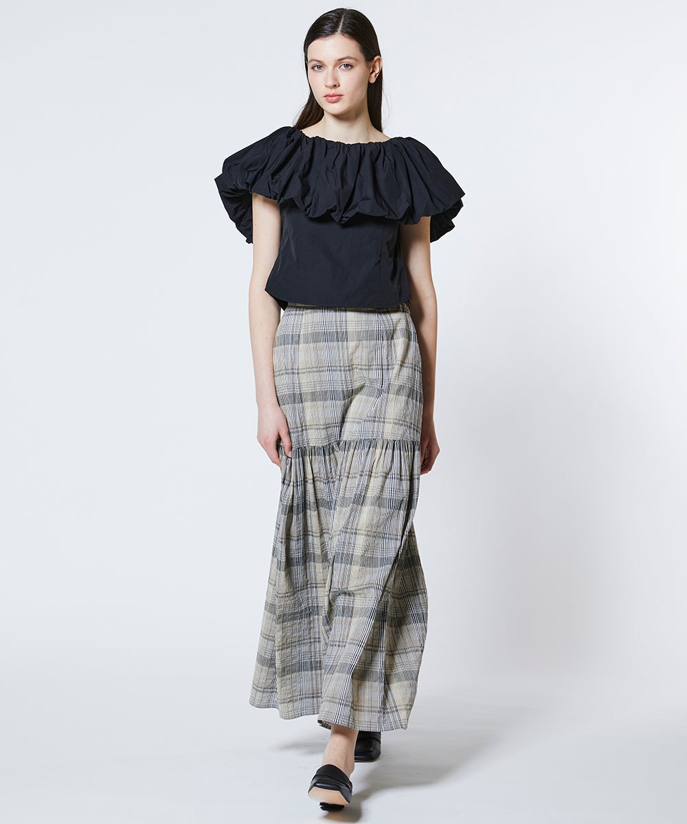 Sov. / ボリュームオフショルトップス TOPS Night STORE | ダブル