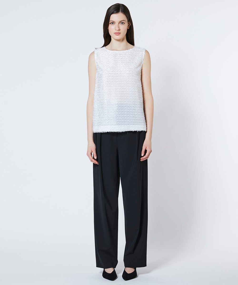 Sov. / カットジャガードトップス TOPS Night STORE | ダブル