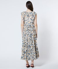 Sov. / シフォンレオパードフリルワンピース DRESS Night STORE 